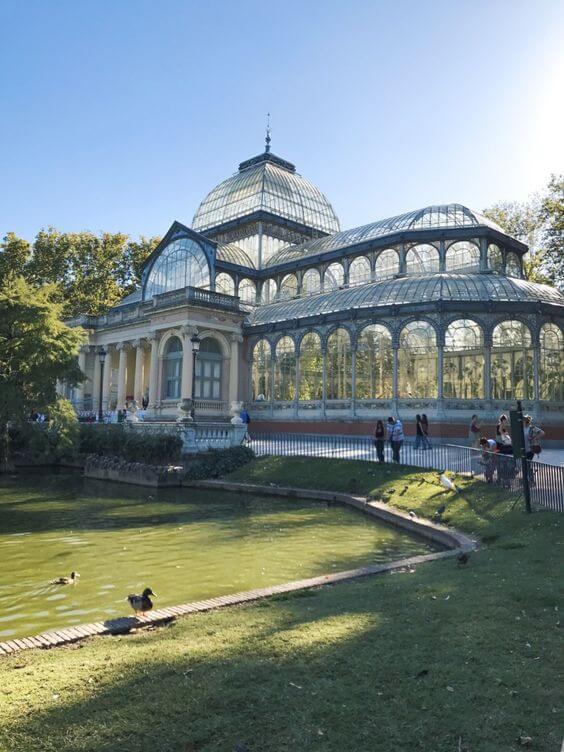 Palais de Cristal à Madrid