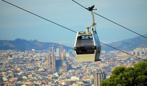 visite en français de Montjuïc funiculaire