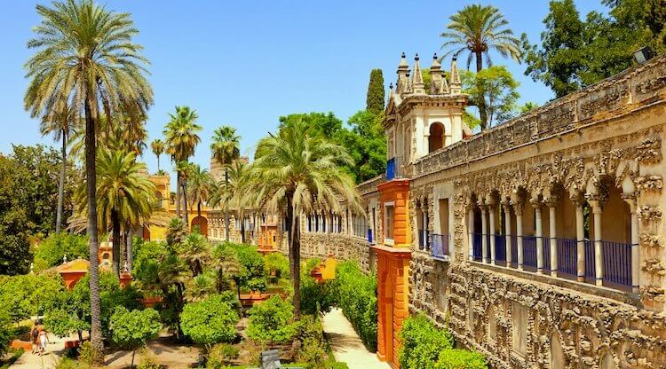 Alcazar, le palais Royale de Séville