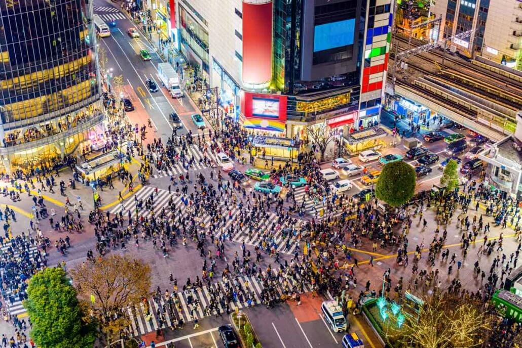 Le monde a Tokyo