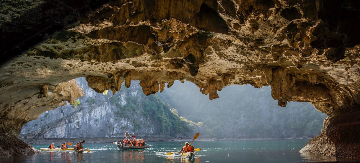 Grottes de la baie de Lan Ha