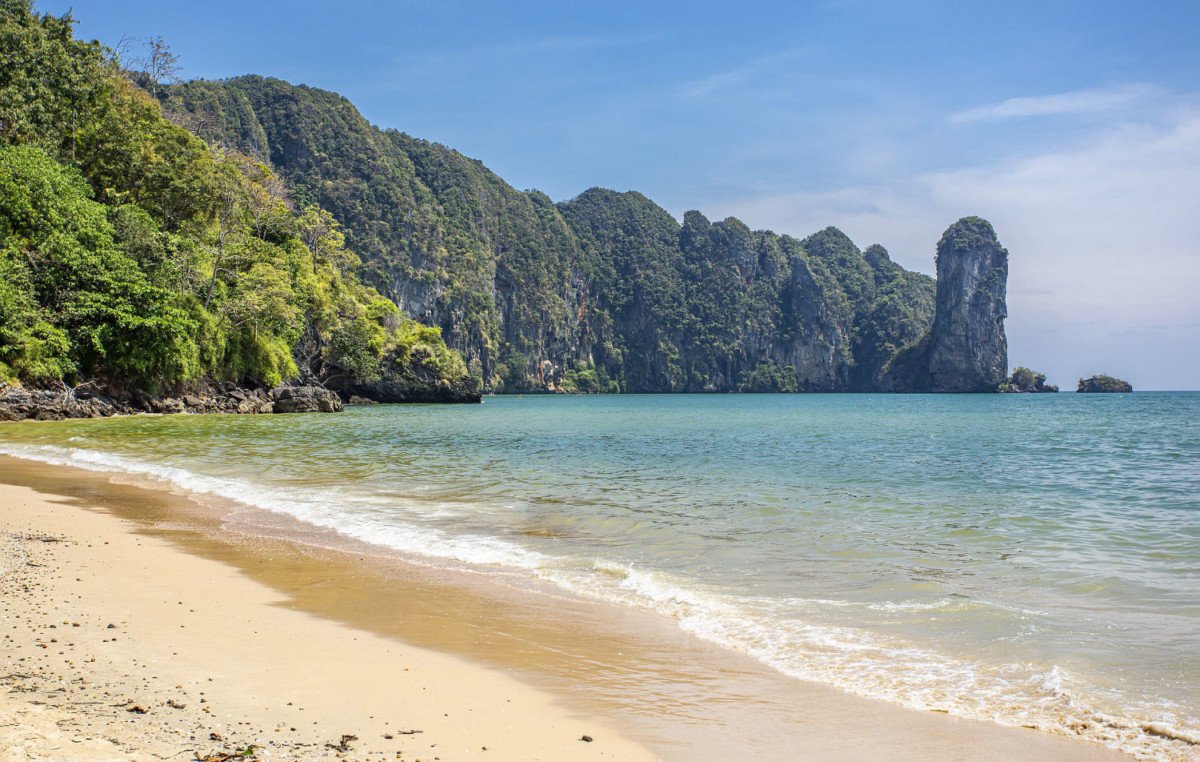 Plage de la baie de Lan Ha