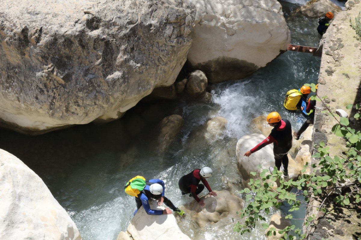 Canyoning dans la Sierra de Guara