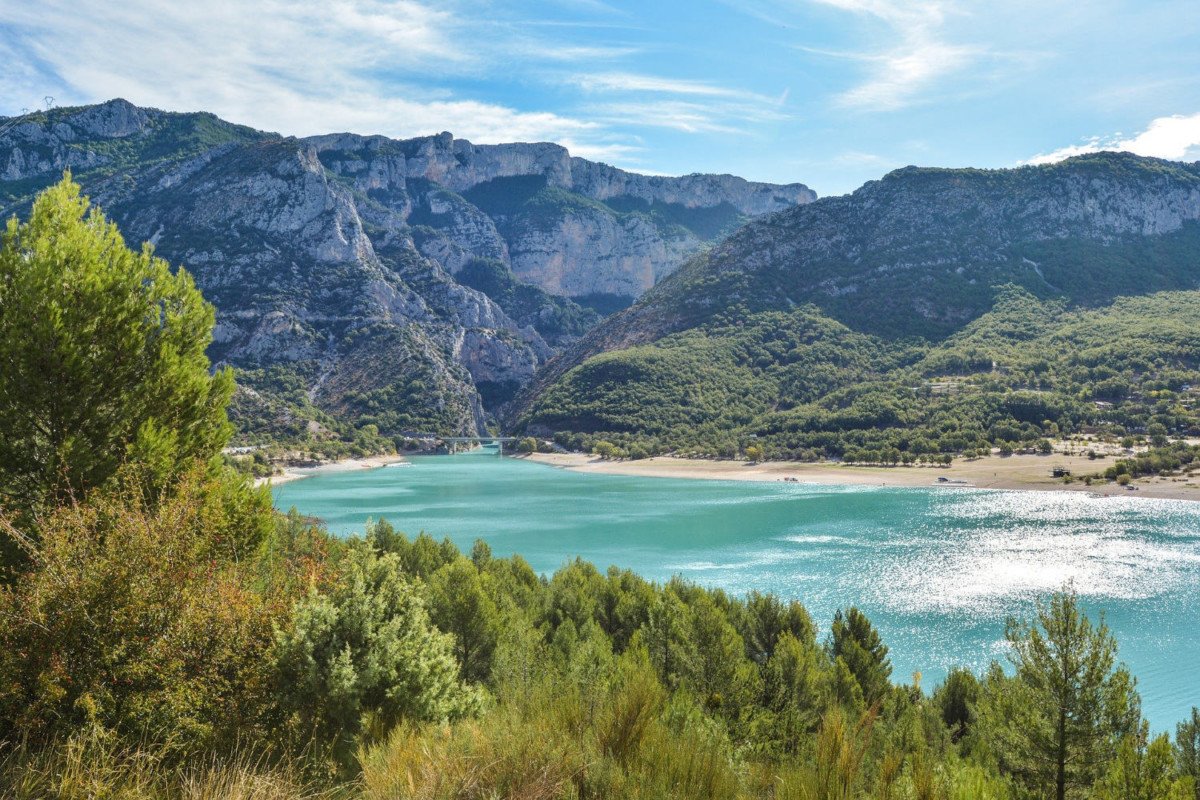 Le lac de Sainte-Croix