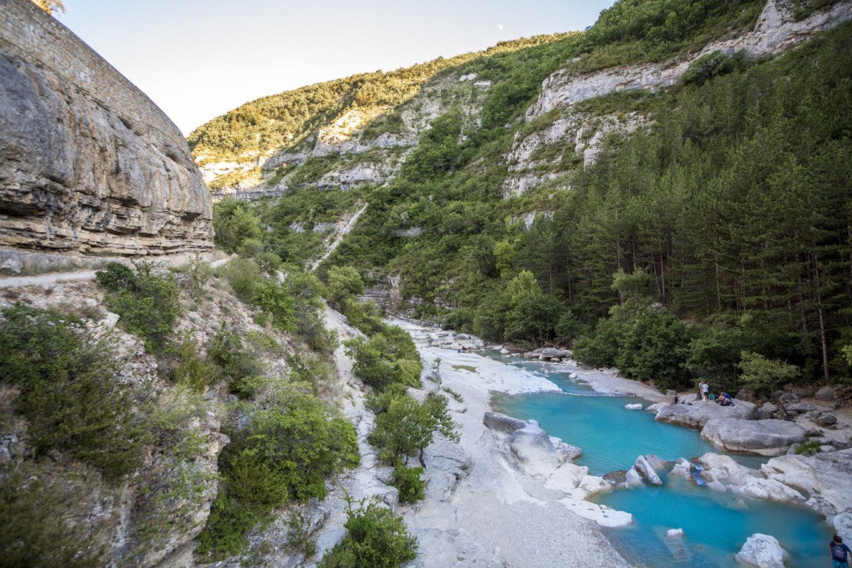 Randonnée aquatique dans les Gorges du Verdon