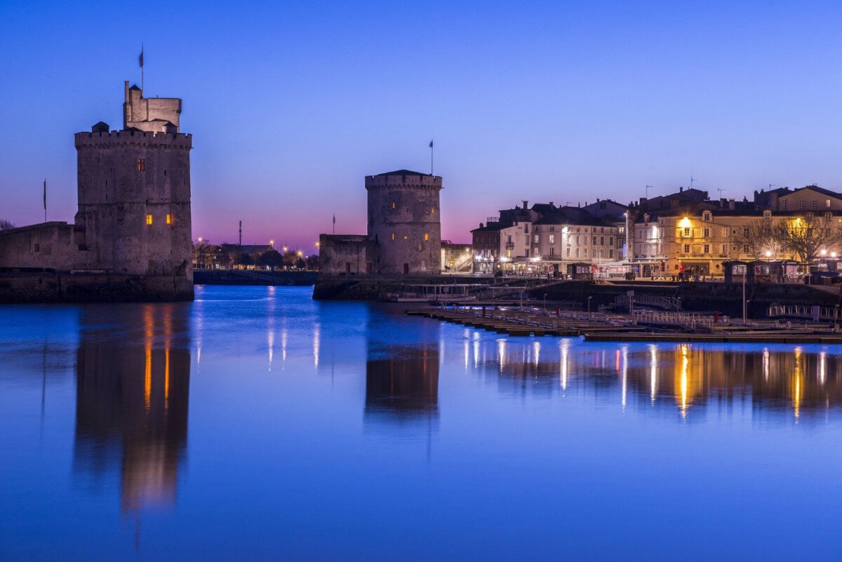 distance entre la rochelle et tours