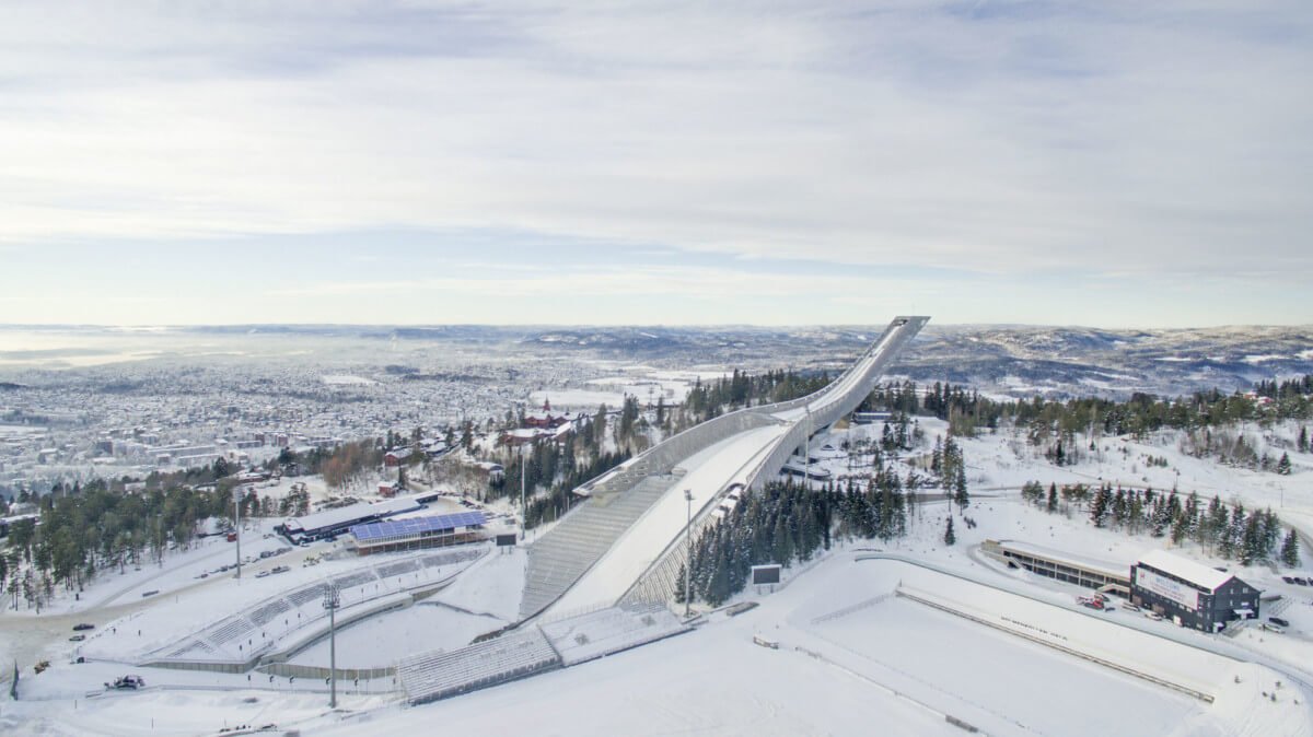 Tremplin de ski, Holmenkollen, Oslo