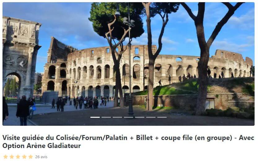 guide-francais-colisee-avec-arene-gladiateur