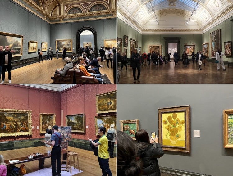 Visite en français et en privé de la National Gallery de Londres !