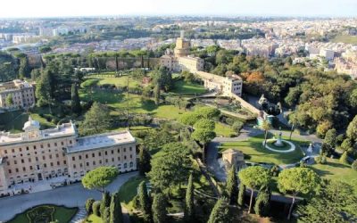 Visite des jardins du Vatican